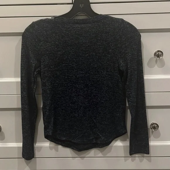 Abercrombie Kids Navy Blue Long-Sleeved Too - Picture 3 of 3